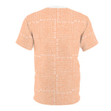 The Ultimate Real Estate Shirt! Unisex Cut & Sew Tee (AOP) Peach Fuzz