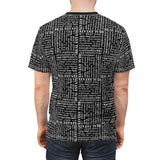 The Ultimate Real Estate Shirt! Unisex Cut & Sew Tee (AOP) Black