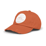 I Sell Real Estate Translated Unisex Distressed Cap