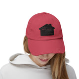 Real Estate Translated  Unisex Distressed Cap