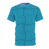 The Ultimate Real Estate Shirt! Unisex Cut & Sew Tee (AOP) Turquoise