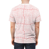 The Ultimate Real Estate Shirt! Unisex Cut & Sew Tee (AOP) Red
