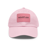Houstler Dad Hat with Leather Patch (Rectangle)