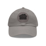 Real Estate Translated Dad Hat with Leather Patch (Round)