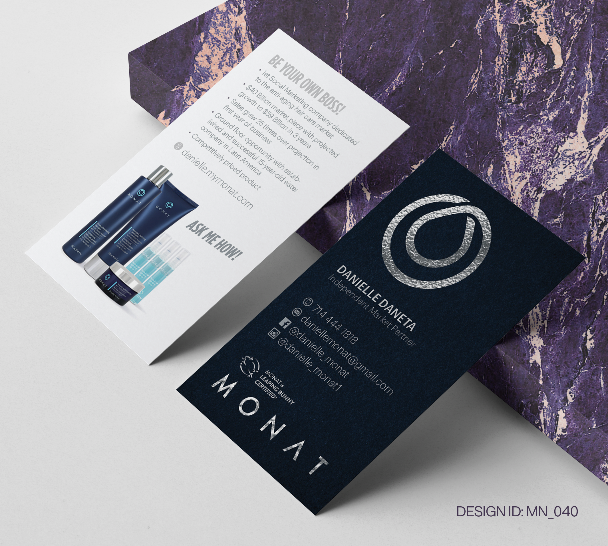 Monat Business Card Design 040